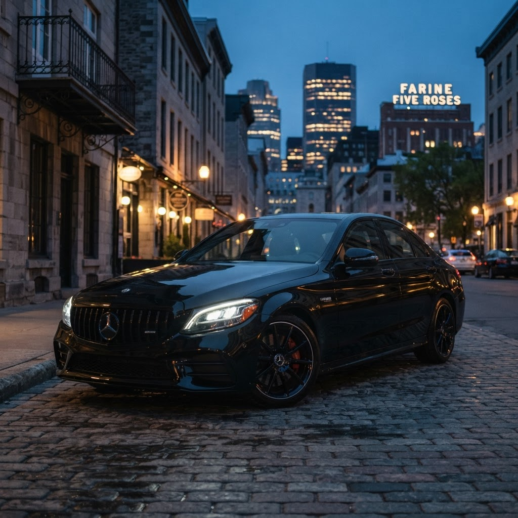 Mercedes-AMG C43, AMG styling · black sport rims